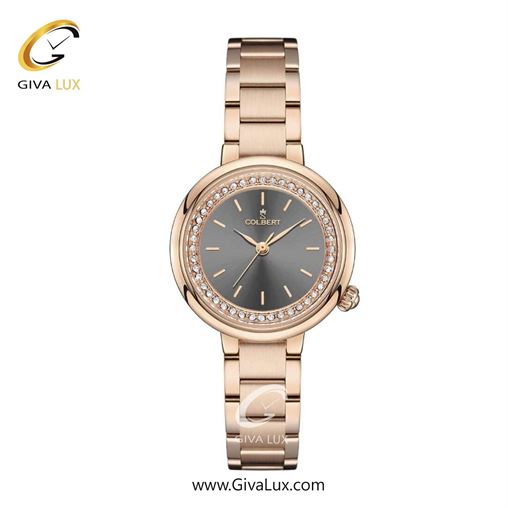 ساعت مچی اورجینال زنانه کلبرت COLBERT رزگلد | رزگلد| دودی|تیتانیوم| کد رفرنس 0307L