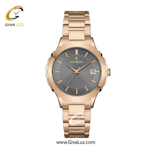 ساعت مچی اورجینال زنانه کلبرت COLBERT رزگلد | رزگلد| دودی|تیتانیوم| کد رفرنس 0310L