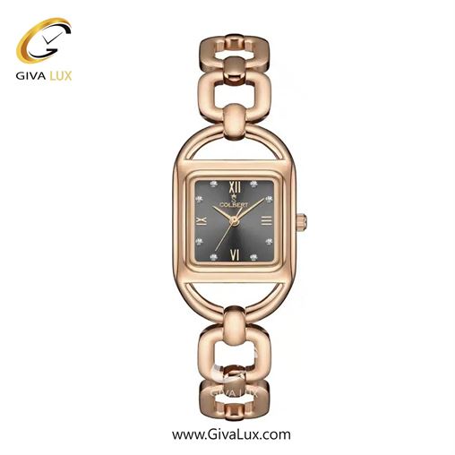 ساعت مچی اورجینال زنانه کلبرت COLBERT رزگلد | رزگلد| دودی|تیتانیوم| کد رفرنس 0311L