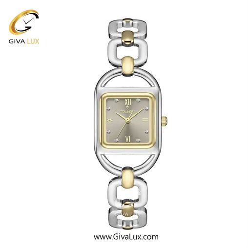 ساعت مچی اورجینال زنانه کلبرت COLBERT نقره ای-طلایی | طلایی-نقره ای| خاکی| کد رفرنس 0311L