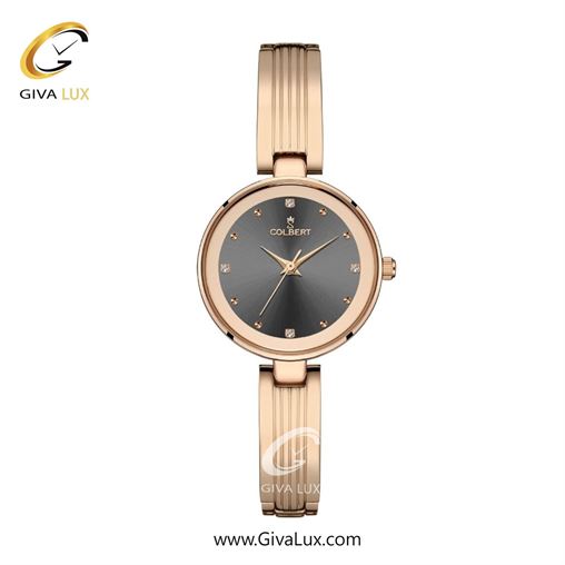 ساعت مچی اورجینال زنانه کلبرت COLBERT رزگلد | رزگلد| دودی|تیتانیوم| کد رفرنس 0313L