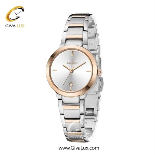 ساعت مچی اورجینال زنانه کلبرت COLBERT رزگلد | رزگلد-نقره ای| نقره ای| کد رفرنس  0315L