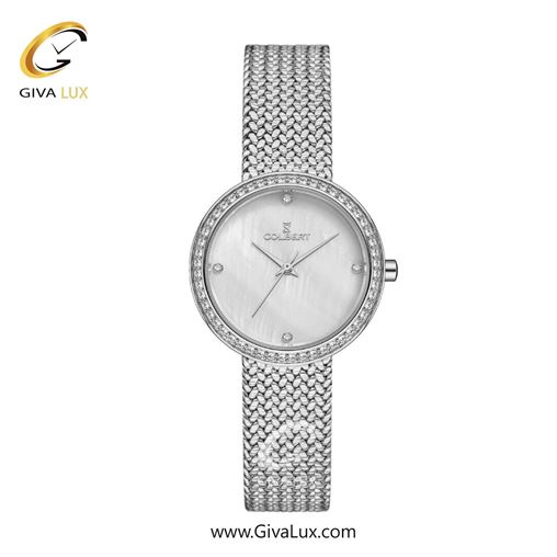 ساعت مچی اورجینال زنانه کلبرت COLBERT نقره ای | نقره ای| سفید صدفی| کد رفرنس 0317L