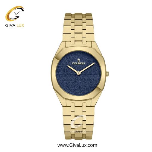 ساعت مچی اورجینال زنانه کلبرت COLBERT طلایی | طلایی| سرمه ای| کد رفرنس 0318L