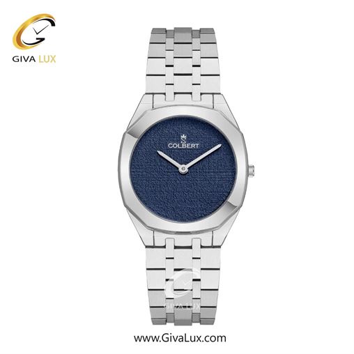 ساعت مچی اورجینال زنانه کلبرت COLBERT نقره ای | نقره ای| سرمه ای| کد رفرنس 0318L