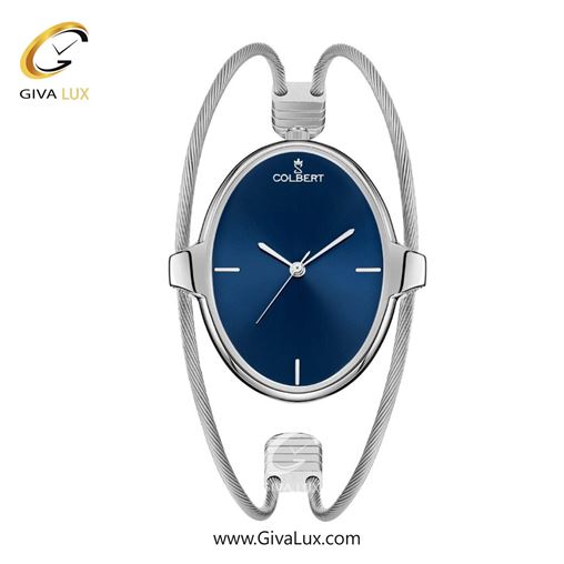 ساعت مچی اورجینال زنانه کلبرت COLBERT نقره ای | نقره ای| سرمه ای| کد رفرنس 0321L