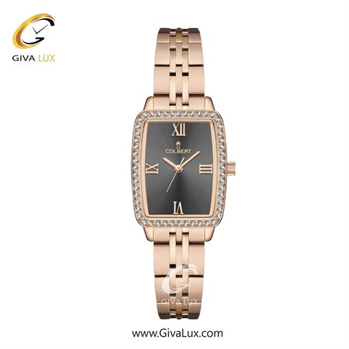 ساعت مچی اورجینال زنانه کلبرت COLBERT رزگلد | رزگلد| مشکی| کد رفرنس 0322L