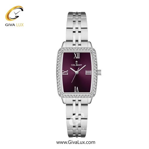 ساعت مچی اورجینال زنانه کلبرت COLBERT نقره ای | نقره ای| بنفش| کد رفرنس 0322L