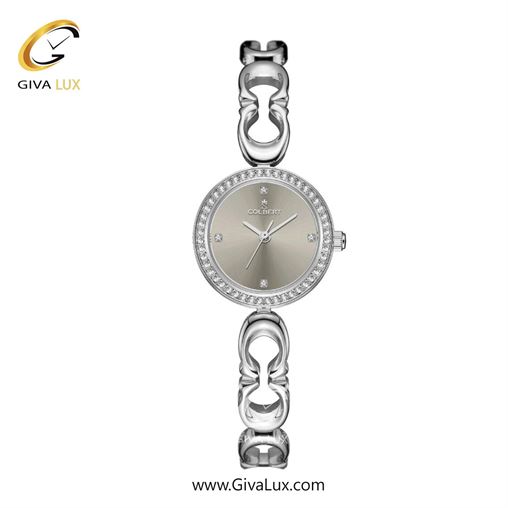 ساعت مچی اورجینال زنانه کلبرت COLBERT نقره ای | نقره ای| خاکستری بژ| کد رفرنس 0323L