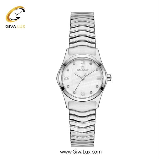 ساعت مچی اورجینال زنانه کلبرت COLBERT نقره ای | نقره ای| سفید صدفی| کد رفرنس 0324L