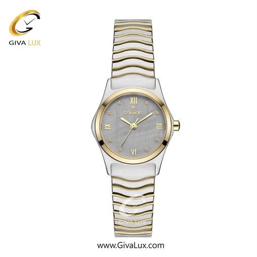 ساعت مچی اورجینال زنانه کلبرت COLBERT طلایی | نقره ای-طلایی| طوسی| کد رفرنس 0324L