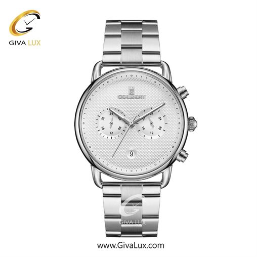 ساعت مچی اورجینال مردانه کلبرت COLBERT سه موتوره فول تایم نقره ای | نقره ای| نقره ای| کد رفرنس 0325M