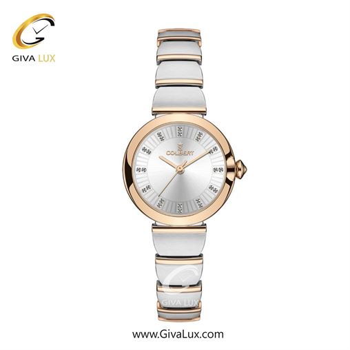 ساعت مچی اورجینال زنانه کلبرت COLBERT رزگلد | نقره ای-رزگلد| نقره ای| کد رفرنس 0326L