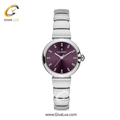 ساعت مچی اورجینال زنانه کلبرت COLBERT نقره ای | نقره ای| بنفش| کد رفرنس 0326L