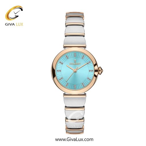 ساعت مچی اورجینال زنانه کلبرت COLBERT رزگلد | رزگلد-نقره ای| آبی| کد رفرنس 0326L