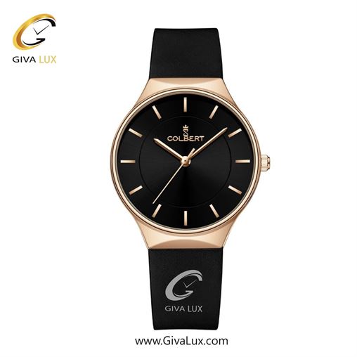 ساعت مچی اورجینال زنانه کلبرت COLBERT رزگلد | مشکی| مشکی| کد رفرنس 0328L