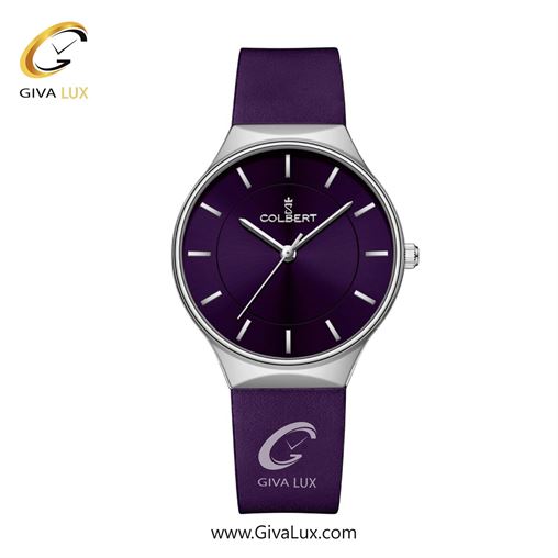 ساعت مچی اورجینال زنانه کلبرت COLBERT نقره ای | بنفش| بنفش| کد رفرنس 0328L