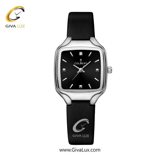 ساعت مچی اورجینال زنانه کلبرت COLBERT نقره ای | مشکی| مشکی| کد رفرنس 0329L