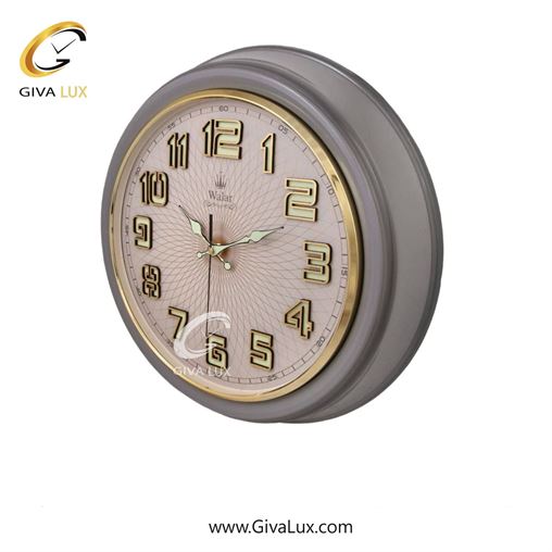 ساعت دیواری اورجینال والار PVC طوسی| کد رفرنس 330