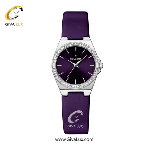 ساعت مچی اورجینال زنانه کلبرت COLBERT نقره ای | بنفش| بنفش| کد رفرنس 0330L