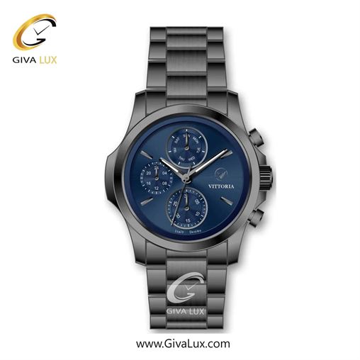 ساعت مچی اورجینال مردانه ویتوریا | Vittoria سه موتوره فول تایم مشکی | مشکی| سرمه ای| کد رفرنس VT3306 3307-1.jpg