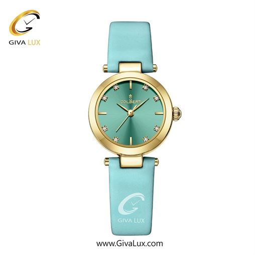 ساعت مچی اورجینال زنانه کلبرت COLBERT طلایی | آبی| سبزآبی| کد رفرنس 0334L