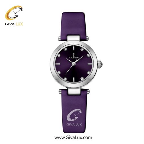 ساعت مچی اورجینال زنانه کلبرت COLBERT نقره ای | بنفش| بنفش| کد رفرنس 0334L