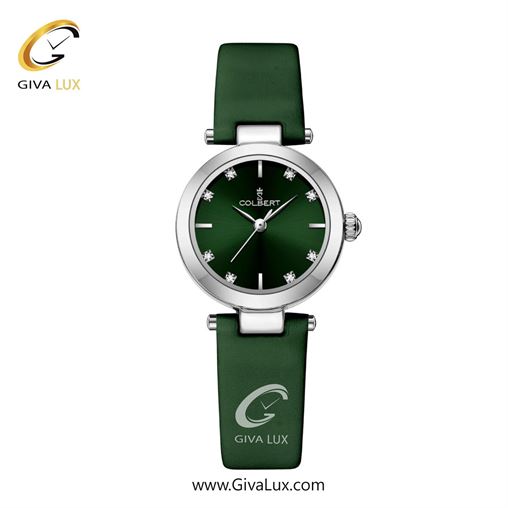 ساعت مچی اورجینال زنانه کلبرت COLBERT نقره ای | سبز یشمی تیره| سبز یشمی تیره| کد رفرنس 0334L