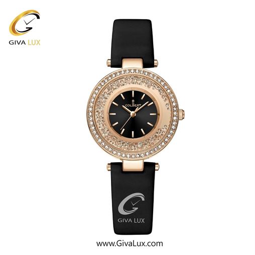 ساعت مچی اورجینال زنانه کلبرت COLBERT رزگلد | مشکی| مشکی| کد رفرنس 0335L