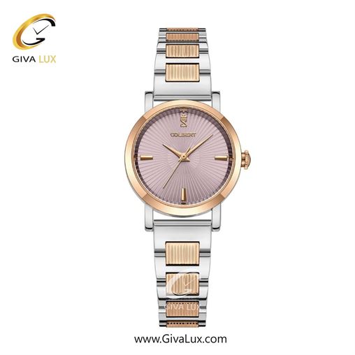 ساعت مچی اورجینال زنانه کلبرت COLBERT رزگلد | رزگلد-نقره ای| بنفش| کد رفرنس 0336L