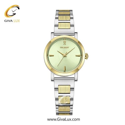 ساعت مچی اورجینال زنانه کلبرت COLBERT طلایی | نقره ای-طلایی| سبز| کد رفرنس 0336L