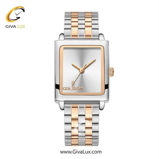 ساعت مچی اورجینال زنانه کلبرت COLBERT رزگلد-نقره ای | رزگلد-نقره ای| نقره ای| کد رفرنس 0337L