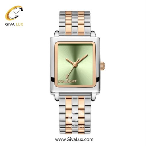 ساعت مچی اورجینال زنانه کلبرت COLBERT نقره ای-رزگلد | نقره ای-رزگلد| سبز| کد رفرنس 0337L