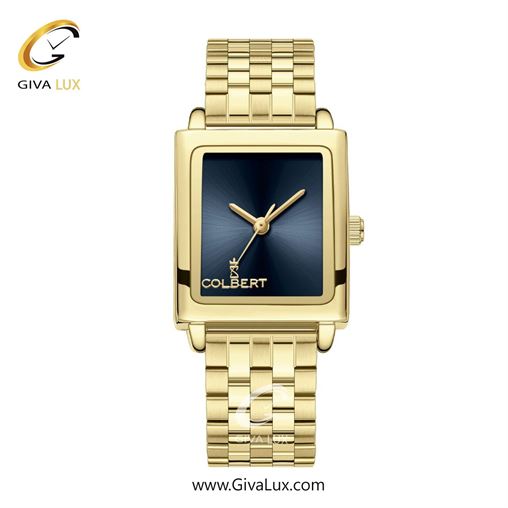 ساعت مچی اورجینال زنانه کلبرت COLBERT طلایی | طلایی| سرمه ای| کد رفرنس 0337L