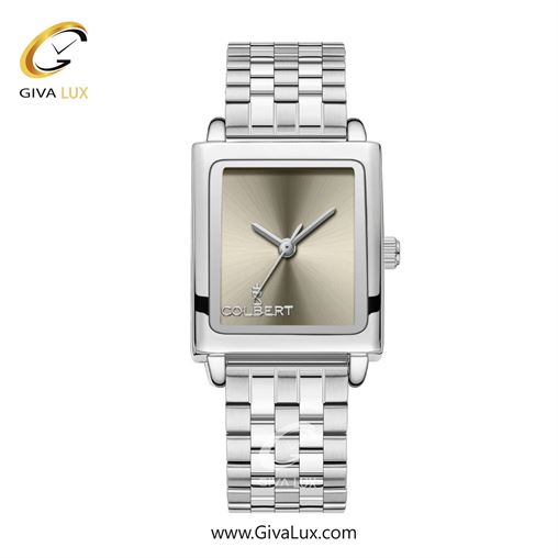 ساعت مچی اورجینال زنانه کلبرت COLBERT نقره ای | نقره ای| خاکستری بژ| کد رفرنس 0337L