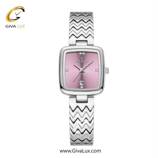 ساعت مچی اورجینال زنانه کلبرت COLBERT نقره ای | نقره ای| بنفش| کد رفرنس 0338L