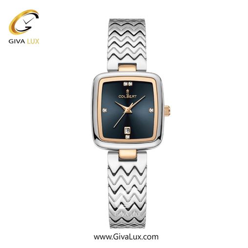ساعت مچی اورجینال زنانه کلبرت COLBERT نقره ای-رزگلد | نقره ای| سرمه ای| کد رفرنس 0338L