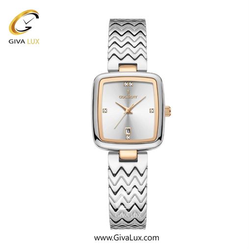 ساعت مچی اورجینال زنانه کلبرت COLBERT رزگلد-نقره ای | نقره ای| نقره ای| کد رفرنس 0338L