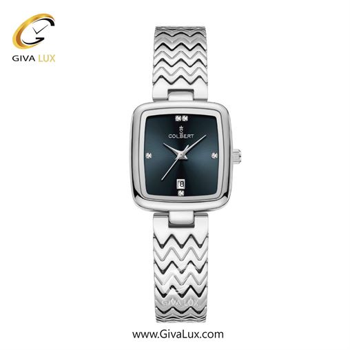 ساعت مچی اورجینال زنانه کلبرت COLBERT نقره ای | نقره ای| سرمه ای| کد رفرنس 0338L
