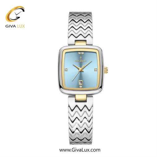 ساعت مچی اورجینال زنانه کلبرت COLBERT طلایی-نقره ای | نقره ای| آبی| کد رفرنس 0338L