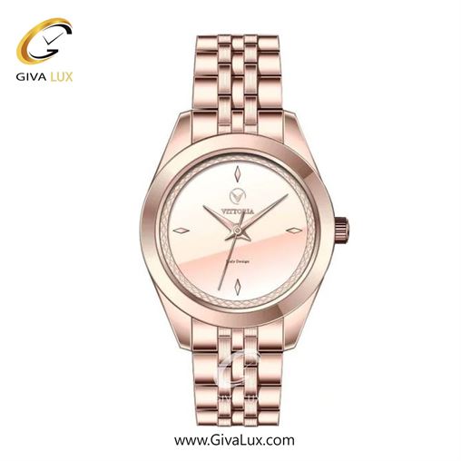 ساعت مچی اورجینال زنانه ویتوریا | Vittoria رزگلد | نقره ای-رزگلد| نقره ای| کد رفرنس VT3387 3387-4.jpg