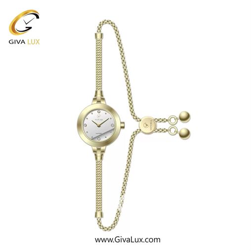 ساعت مچی اورجینال زنانه ویتوریا | Vittoria طلایی | طلایی| نقره ای| کد رفرنس VT3427