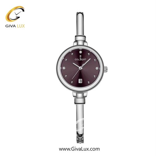 ساعت مچی اورجینال زنانه کلبرت COLBERT نقره ای | نقره ای| بنفش| کد رفرنس 0343L