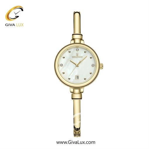 ساعت مچی اورجینال زنانه کلبرت COLBERT طلایی | طلایی| سفید صدفی| کد رفرنس 0343L