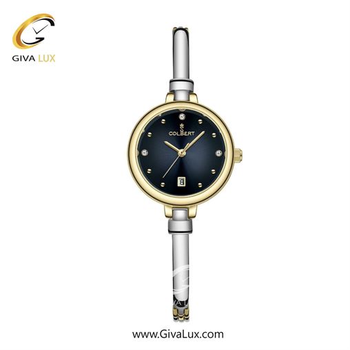 ساعت مچی اورجینال زنانه کلبرت COLBERT طلایی | نقره ای| سرمه ای| کد رفرنس 0343L