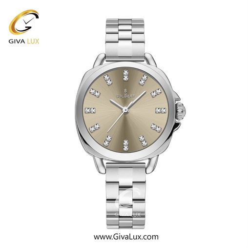 ساعت مچی اورجینال زنانه کلبرت COLBERT نقره ای | نقره ای| خاکی| کد رفرنس  0344L