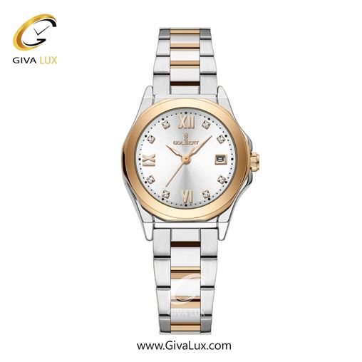 ساعت مچی اورجینال زنانه کلبرت COLBERT رزگلد | نقره ای-رزگلد| نقره ای| کد رفرنس 0345L