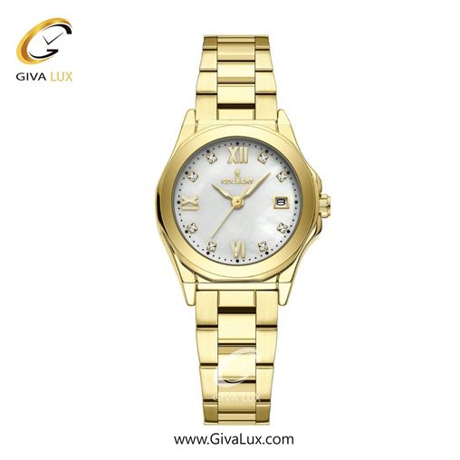 ساعت مچی اورجینال زنانه کلبرت COLBERT طلایی | طلایی| سفید صدفی| کد رفرنس 0345L