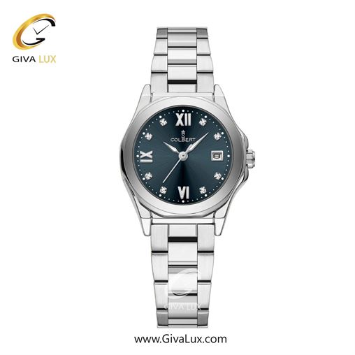 ساعت مچی اورجینال زنانه کلبرت COLBERT نقره ای | نقره ای| سرمه ای| کد رفرنس 0345L