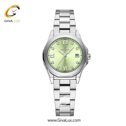 ساعت مچی اورجینال زنانه کلبرت COLBERT نقره ای | نقره ای| سبز| کد رفرنس 0345L